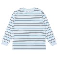 CHALLENGER/L/S STRIPE BORDER TEE（LT BLUE）［ストライプボーダー長袖T-24春夏］