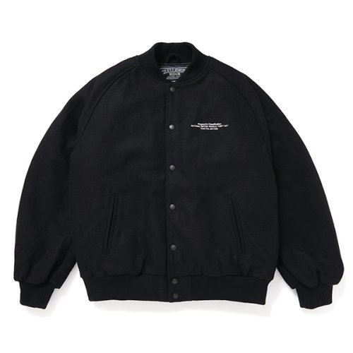 他の写真1: CHALLENGER/CTA VERSITY JACKET（BLACK）［CTAヴァーシティJKT-24春夏］