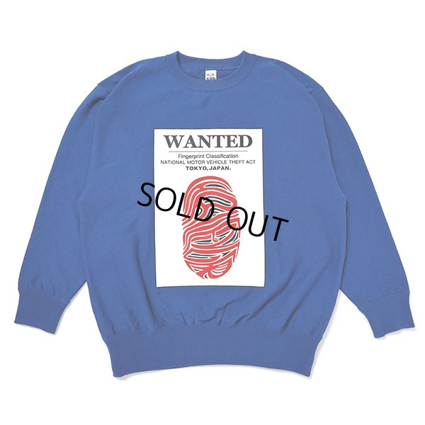 画像1: CHALLENGER/CTA C/N SWEAT（BLUE）［クルーネックスウェット-24春夏］