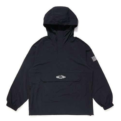 他の写真1: CHALLENGER/PACKABLE NYLON ANORAK（BLACK）［パッカブルナイロンアノラック-24春夏］