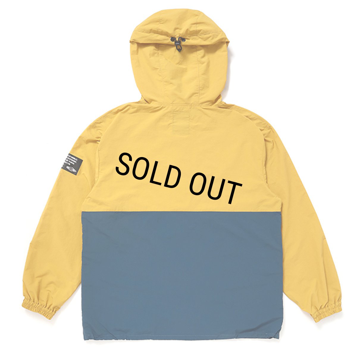 画像2: CHALLENGER/PACKABLE NYLON ANORAK（MUSTERD/D GREEN）［パッカブルナイロンアノラック-24春夏］ (2)