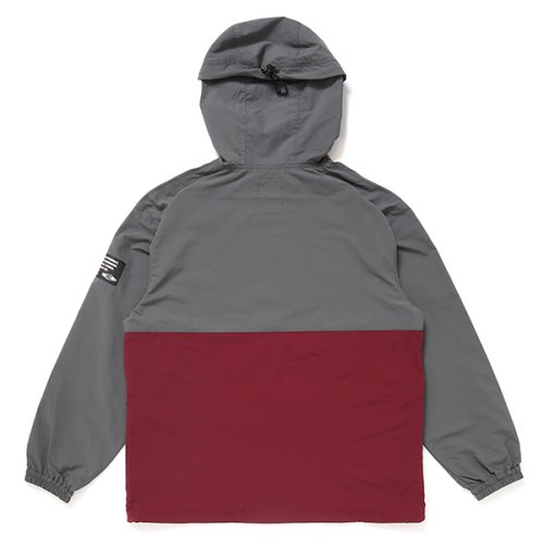 他の写真2: CHALLENGER/PACKABLE NYLON ANORAK（CHARCOAL GRAY/BURGUNDY）［パッカブルナイロンアノラック-24春夏］