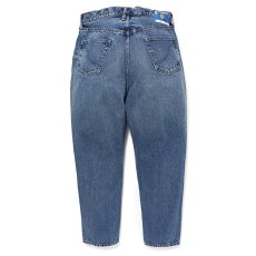 画像2: CHALLENGER/WIDE WASHED DENIM PANTS（WASHED INDIGO）［ワイドウォッシュドデニムパンツ-24春夏］ (2)