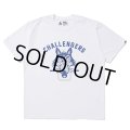 CHALLENGER/WOLF MC TEE（WHITE）［プリントT-24春夏］