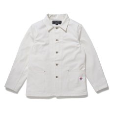 画像1: CHALLENGER/DENIM COVERALL（NATURAL）［デニムカバーオール-24春夏］ (1)