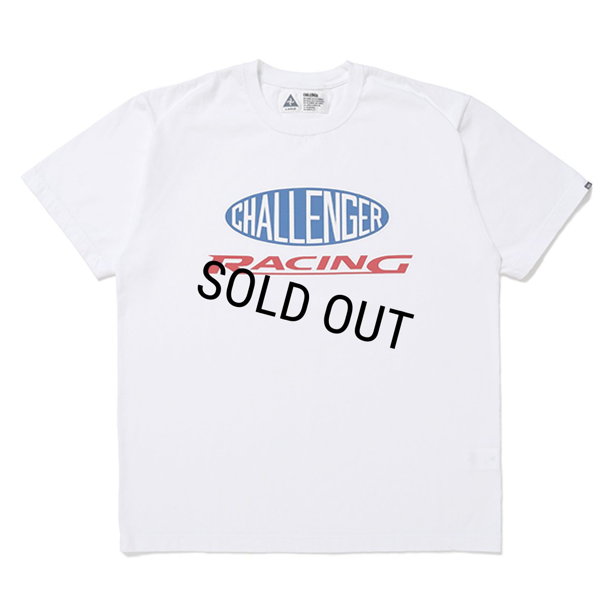 画像1: CHALLENGER/RACING TEE（WHITE）［プリントT-24春夏］ (1)