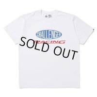 CHALLENGER/RACING TEE（WHITE）［プリントT-24春夏］