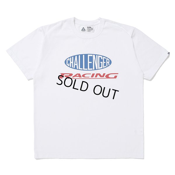 画像1: CHALLENGER/RACING TEE（WHITE）［プリントT-24春夏］
