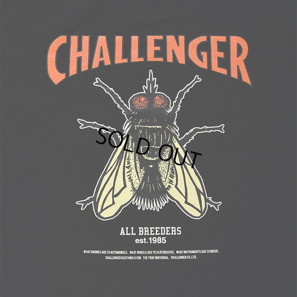 画像5: CHALLENGER/HIBISCUS TEE（BLACK）［プリントT-24春夏］