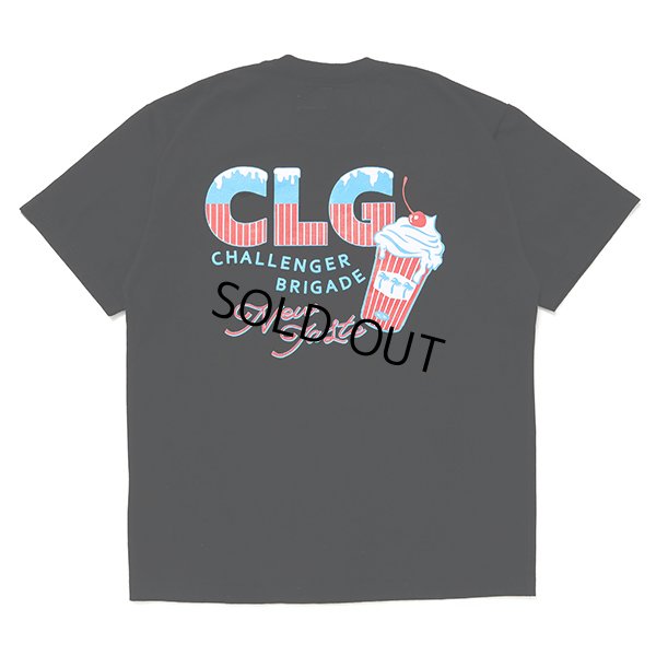 画像1: CHALLENGER/ICECREAM TEE（BLACK）［プリントT-24春夏］