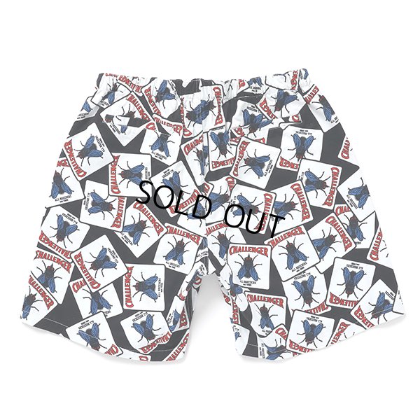 画像2: CHALLENGER/FLY COTTON TWILL SHORTS（BLACK）［フライコットンツイルショーツ-24春夏］