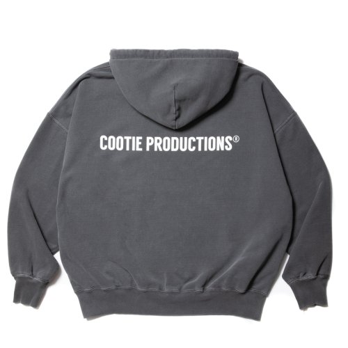 他の写真2: COOTIE PRODUCTIONS/Pigment Dyed Open End Yarn Sweat Hoodie（Black）［ピグメントダイスウェットフーディー-23秋冬］