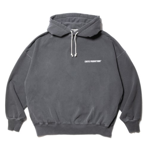 他の写真1: COOTIE PRODUCTIONS/Pigment Dyed Open End Yarn Sweat Hoodie（Black）［ピグメントダイスウェットフーディー-23秋冬］