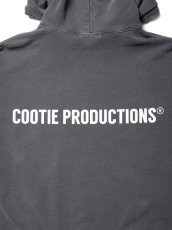 画像4: COOTIE PRODUCTIONS/Pigment Dyed Open End Yarn Sweat Hoodie（Black）［ピグメントダイスウェットフーディー-23秋冬］ (4)