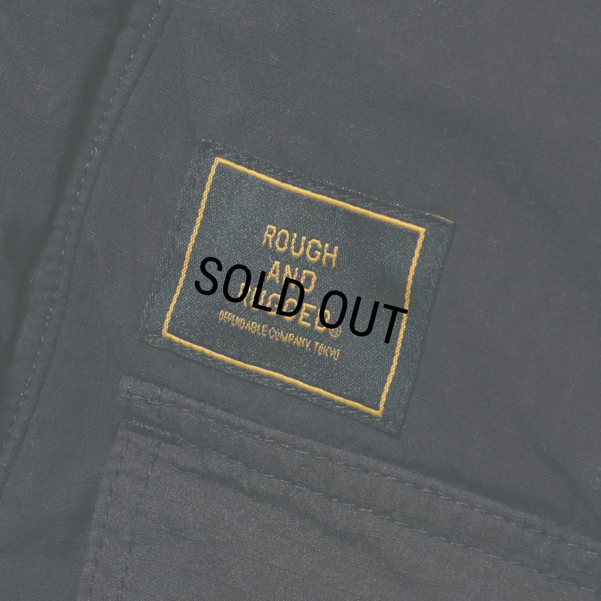 画像6: ROUGH AND RUGGED/UNIT（BLACK）［ユニット-23秋冬］ (6)