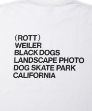画像5: ROTTWEILER/PIGMENT PHOTO TEE（WHITE） 【30%OFF】［プリントT-24春夏］ (5)