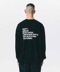 画像8: ROTTWEILER/R.W PHOTO L/S TEE（BLACK） 【30%OFF】［プリント長袖T-24春夏］ (8)