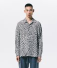 画像4: 【30%OFF】ROTTWEILER/R9 LEOPARD L/S SHIRT（BEIGE）［レオパードシャツ-24春夏］ (4)