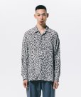 画像4: ROTTWEILER/R9 LEOPARD L/S SHIRT（BEIGE）［レオパードシャツ-24春夏］ (4)