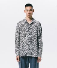 画像4: 【30%OFF】ROTTWEILER/R9 LEOPARD L/S SHIRT（BEIGE）［レオパードシャツ-24春夏］ (4)