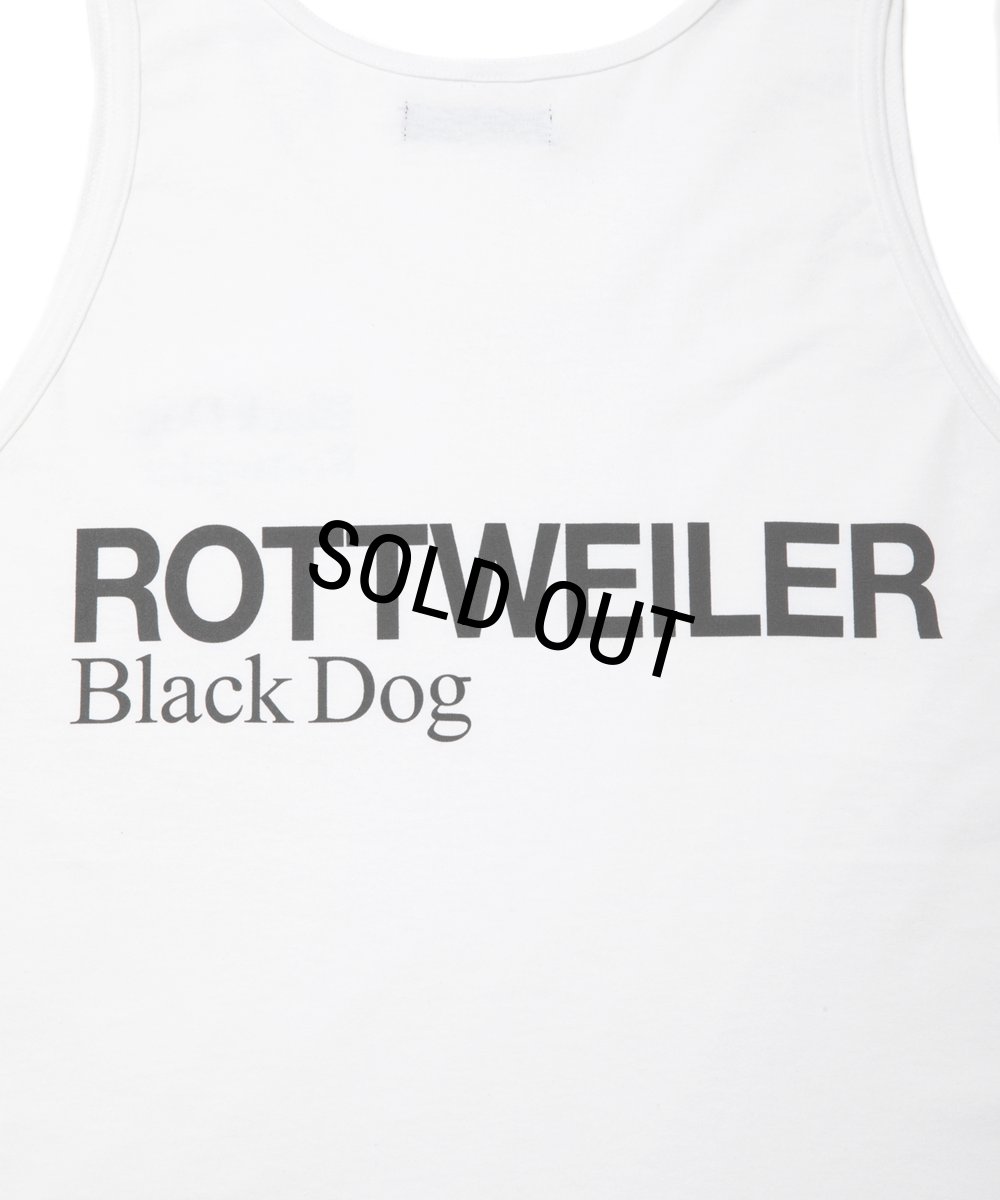 画像5: 【30%OFF】ROTTWEILER/2 LINE TANK TOP（WHITE）［タンクトップ-24春夏］ (5)