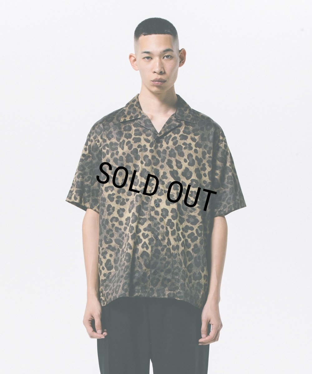 画像5: 【40%OFF】ROTTWEILER/R9 LEOPARD S/S SHIRT（BEIGE）［レオパードシャツ-24春夏］ (5)