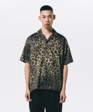 画像5: 【40%OFF】ROTTWEILER/R9 LEOPARD S/S SHIRT（BEIGE）［レオパードシャツ-24春夏］ (5)