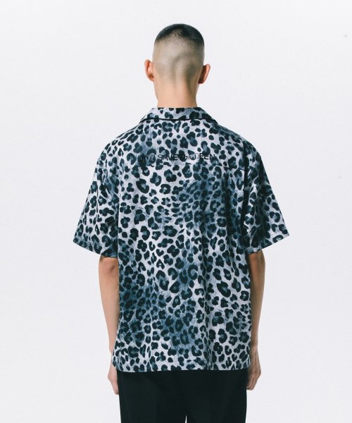 他の写真3: ROTTWEILER/R9 LEOPARD S/S SHIRT（GRAY）［レオパードシャツ-24春夏］