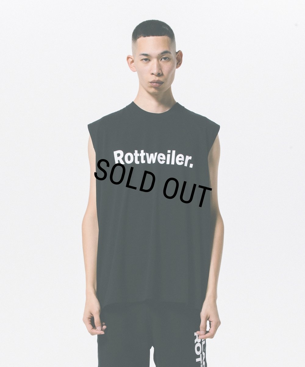 画像6: ROTTWEILER/CLASSIC NO SLEEVE TEE（BLACK）［ノースリーブT-24春夏］ (6)