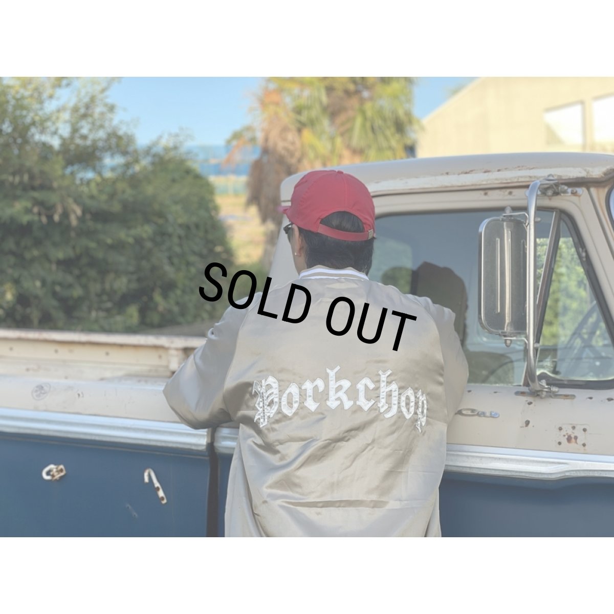 画像9: PORKCHOP/SATIN SPORTS JKT（GOLD）［サテンスポーツJKT-23秋冬］ (9)