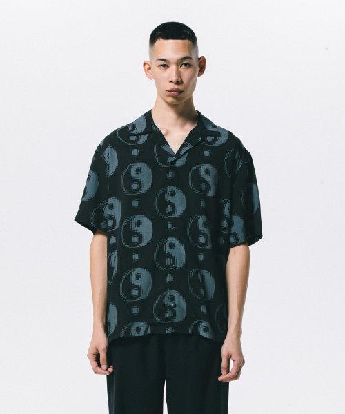 他の写真3: 【30%OFF】ROTTWEILER/R9 YIN-YANG S/S SHIRT（BLACK）［陰陽シャツ-24春夏］