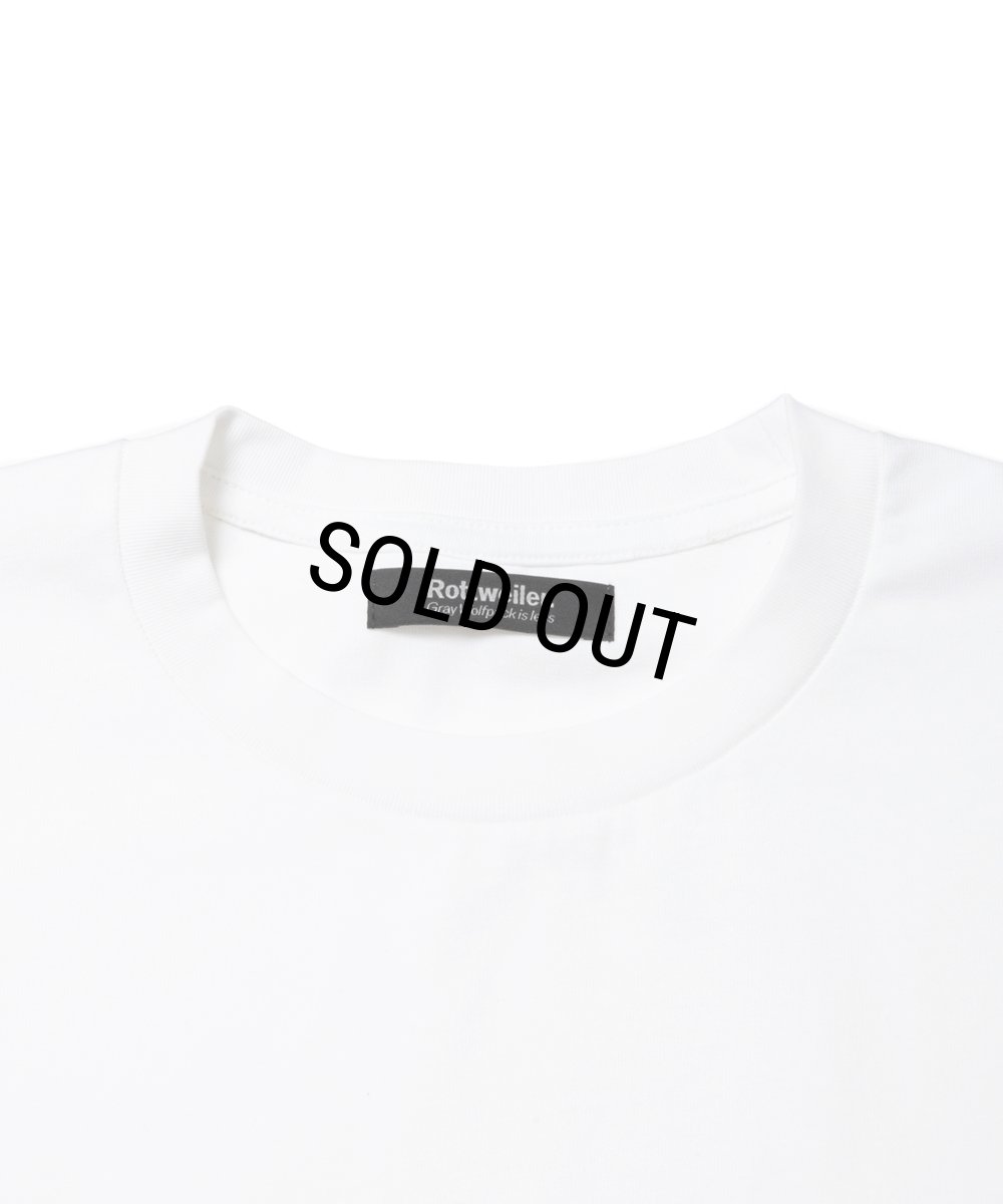 画像3: ROTTWEILER/R9 TEE（WHITE） 【30%OFF】［オリジナルT-24春夏］ (3)