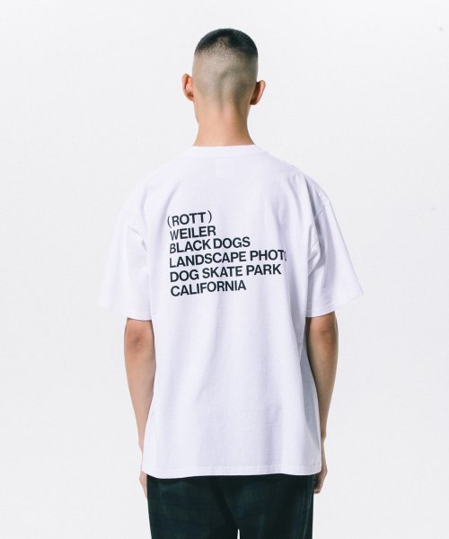 他の写真3: ROTTWEILER/PIGMENT PHOTO TEE（WHITE） 【30%OFF】［プリントT-24春夏］