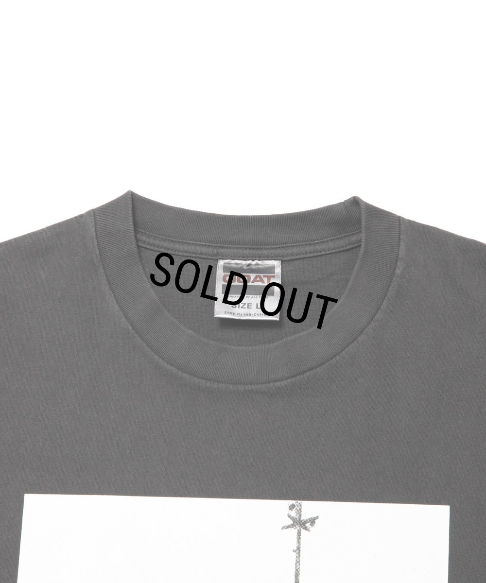 画像3: ROTTWEILER/PIGMENT PHOTO TEE（CHARCOAL） 【30%OFF】［プリントT-24春夏］ (3)