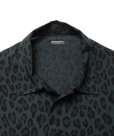 画像3: ROTTWEILER/R9 LEOPARD L/S SHIRT（GREEN）［レオパードシャツ-24春夏］ (3)