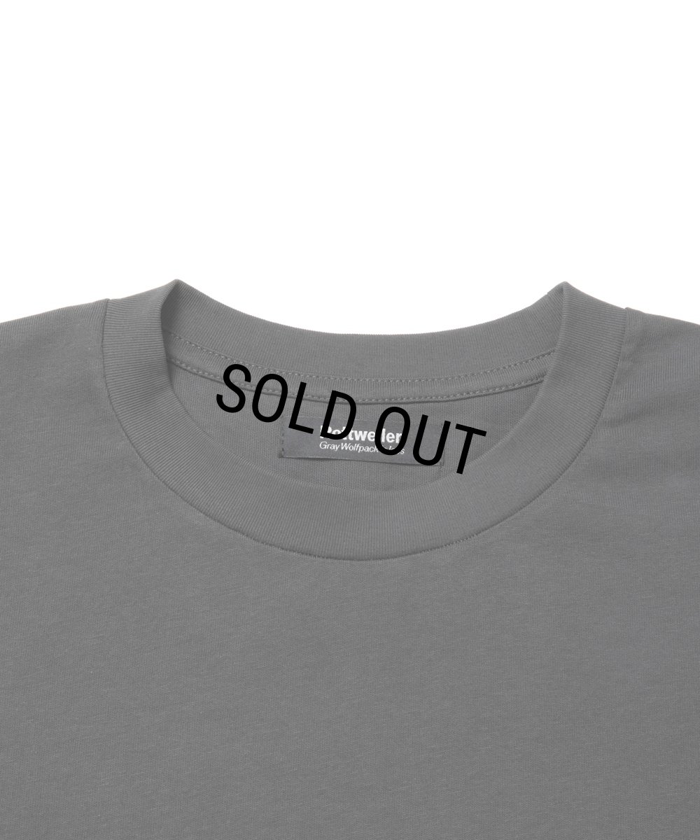 画像3: ROTTWEILER/R9 TEE（CHARCOAL）［オリジナルT-24春夏］ (3)