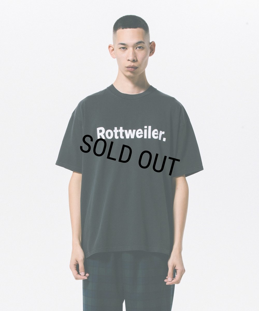 画像6: ROTTWEILER/PIGMENT CLASSIC TEE（CHARCOAL）［プリントT-24春夏］ (6)