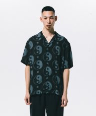 画像4: 【40%OFF】ROTTWEILER/R9 YIN-YANG S/S SHIRT（BLACK）［陰陽シャツ-24春夏］ (4)