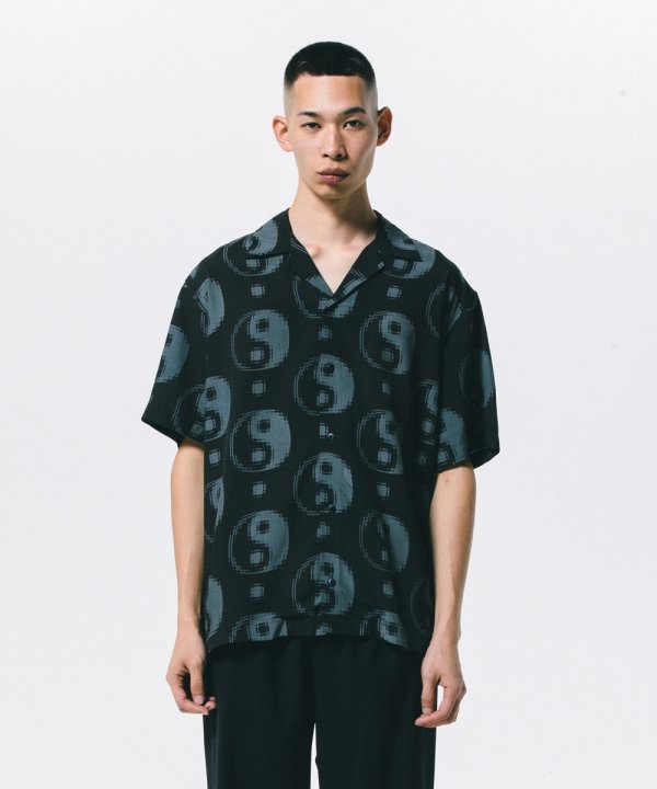 画像4: 【30%OFF】ROTTWEILER/R9 YIN-YANG S/S SHIRT（BLACK）［陰陽シャツ-24春夏］