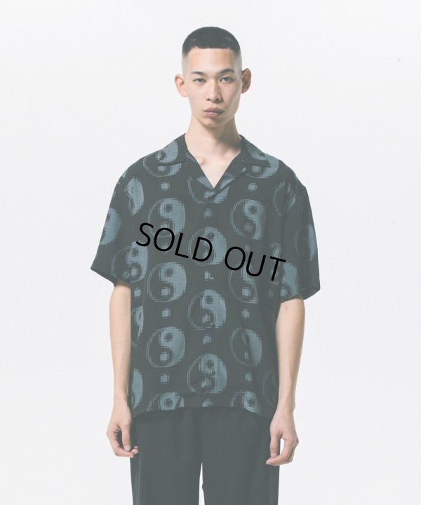 画像4: 【40%OFF】ROTTWEILER/R9 YIN-YANG S/S SHIRT（BLACK）［陰陽シャツ-24春夏］