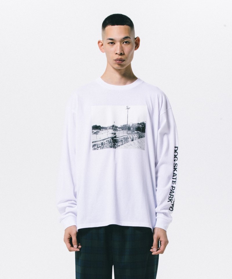 画像2: 【30%OFF】ROTTWEILER/R.W PHOTO L/S TEE（WHITE）［プリント長袖T-24春夏］