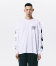 画像7: 【30%OFF】ROTTWEILER/CIRCLE L/S TEE（WHITE）［プリント長袖T-24春夏］