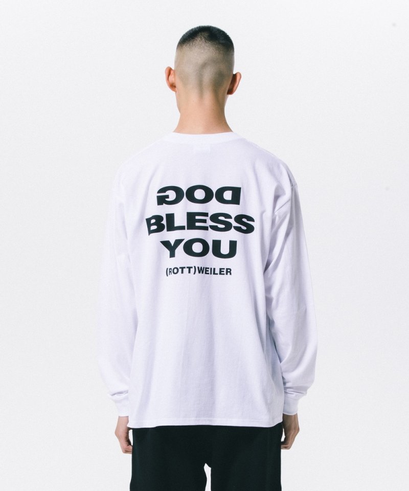 画像3: ROTTWEILER/D.B L/S TEE（WHITE）［プリント長袖T-24春夏］
