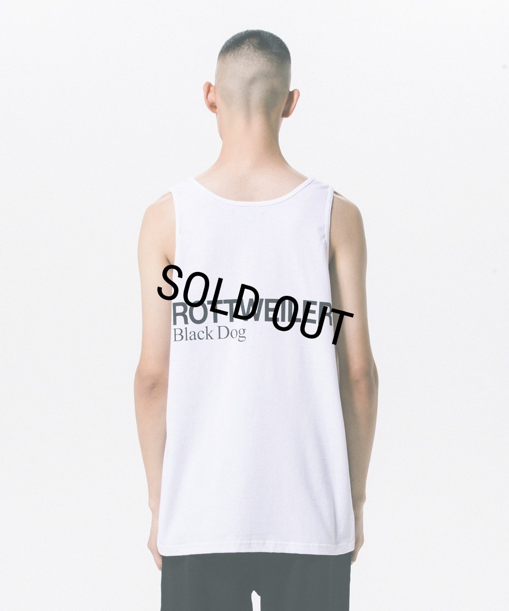 画像7: 【30%OFF】ROTTWEILER/2 LINE TANK TOP（WHITE）［タンクトップ-24春夏］ (7)