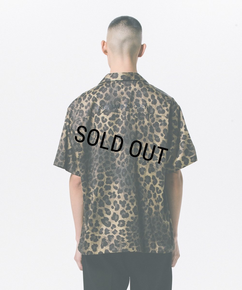 画像6: 【40%OFF】ROTTWEILER/R9 LEOPARD S/S SHIRT（BEIGE）［レオパードシャツ-24春夏］ (6)