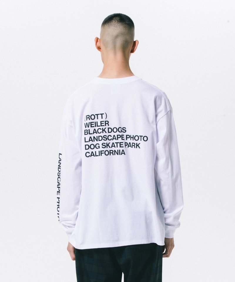 画像3: 【30%OFF】ROTTWEILER/R.W PHOTO L/S TEE（WHITE）［プリント長袖T-24春夏］