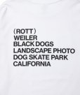 画像6: 【30%OFF】ROTTWEILER/R.W PHOTO L/S TEE（WHITE）［プリント長袖T-24春夏］