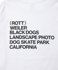 画像6: 【30%OFF】ROTTWEILER/R.W PHOTO L/S TEE（WHITE）［プリント長袖T-24春夏］ (6)
