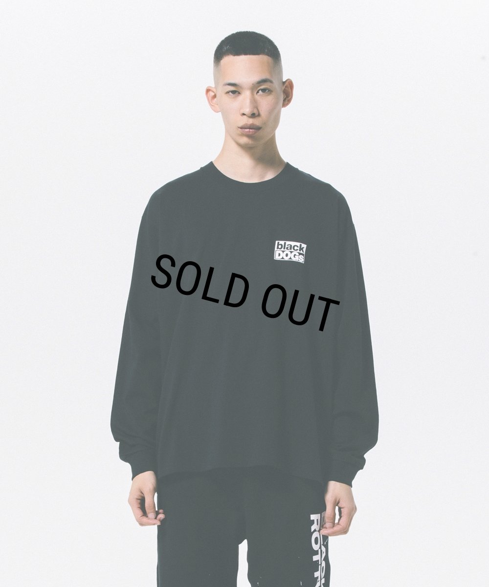 画像6: ROTTWEILER/D.B L/S TEE（BLACK） 【30%OFF】［プリント長袖T-24春夏］ (6)