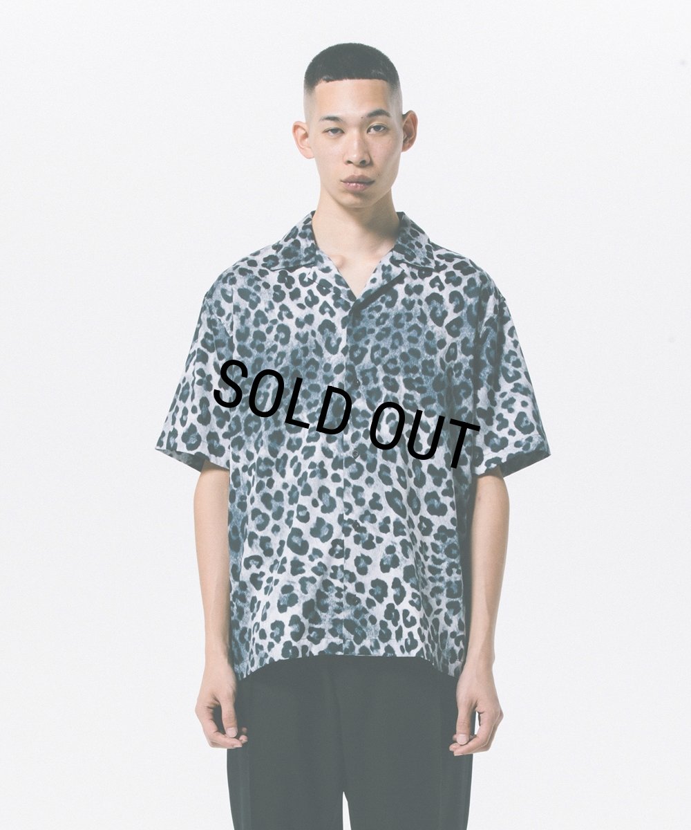 画像5: ROTTWEILER/R9 LEOPARD S/S SHIRT（GRAY） 【30%OFF】［レオパードシャツ-24春夏］ (5)